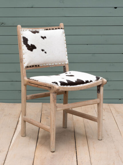 Fauteuil vache Isère déco montagne Chehoma