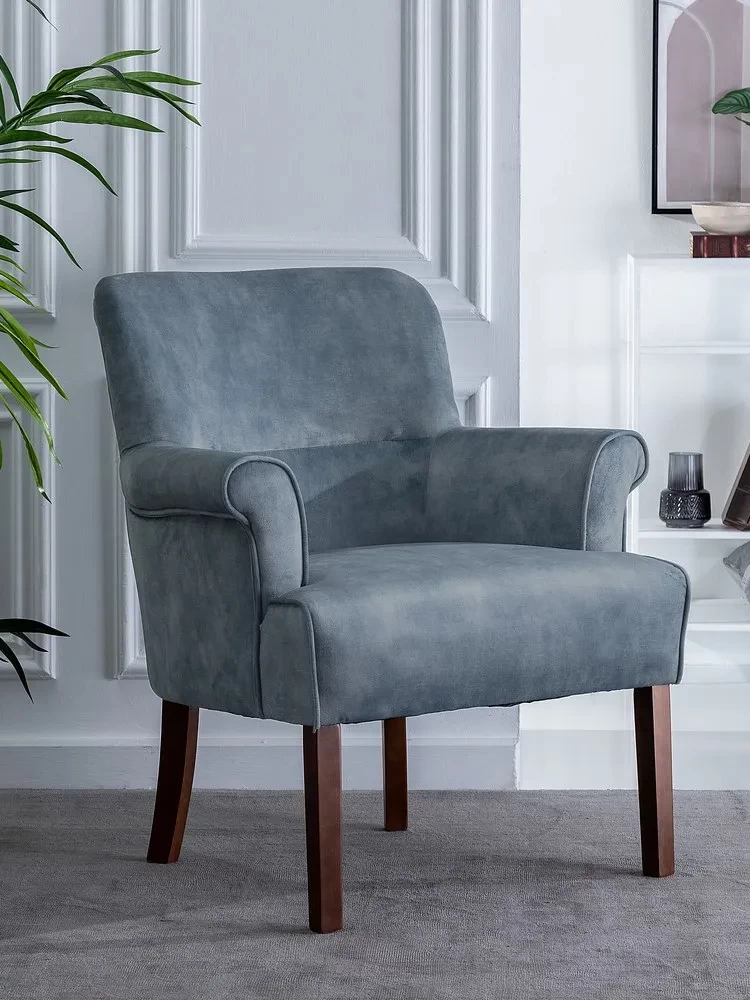 Fauteuil Kristo bleu Ixia