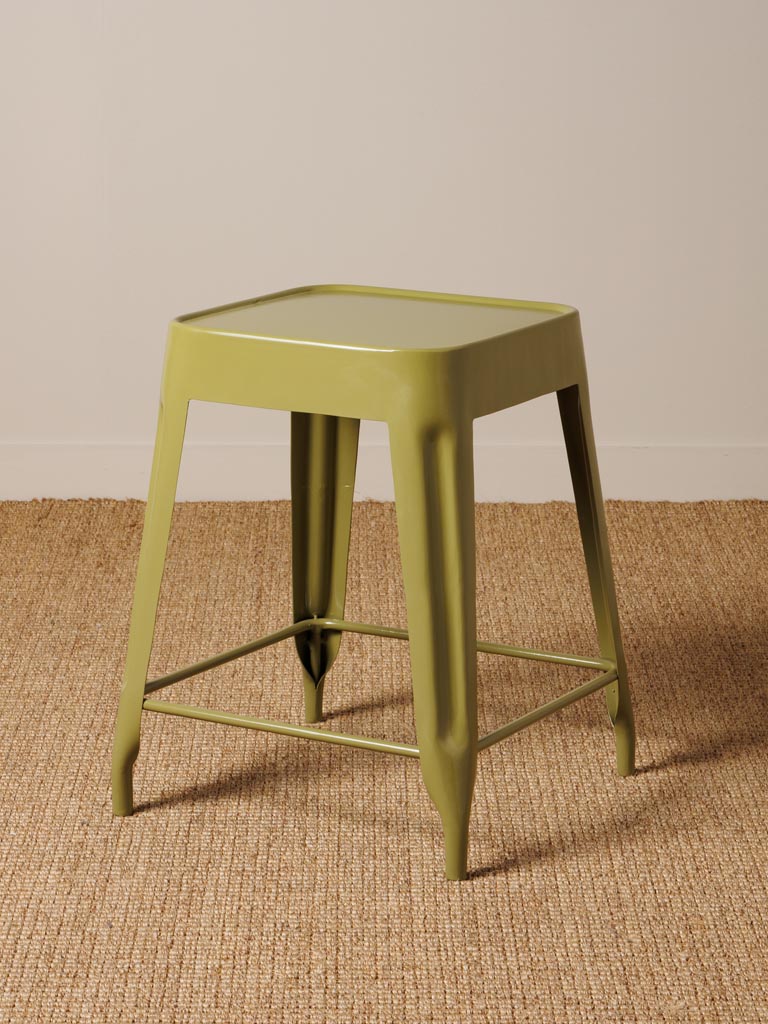 Tabouret laqué olive Jammin Chehoma