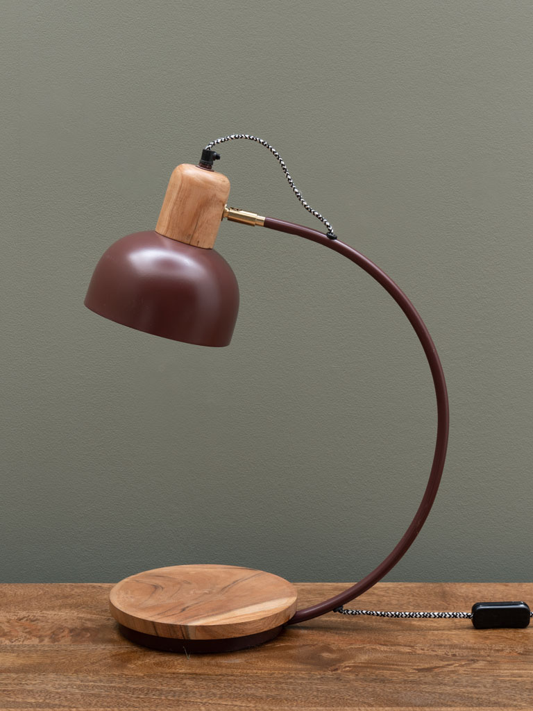 Lampe de bureau Bury Chehoma