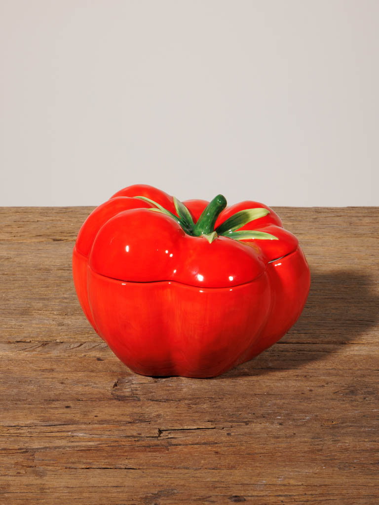 Petite soupière tomate Chehoma