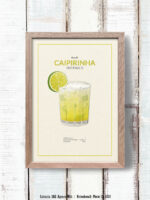 Cadre Cocktail Caipirinha Guzzerie