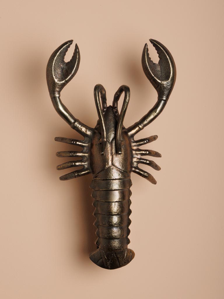 Applique homard argenté Chehoma