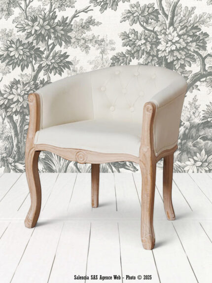 Fauteuil crapaud Valbonne Chehoma